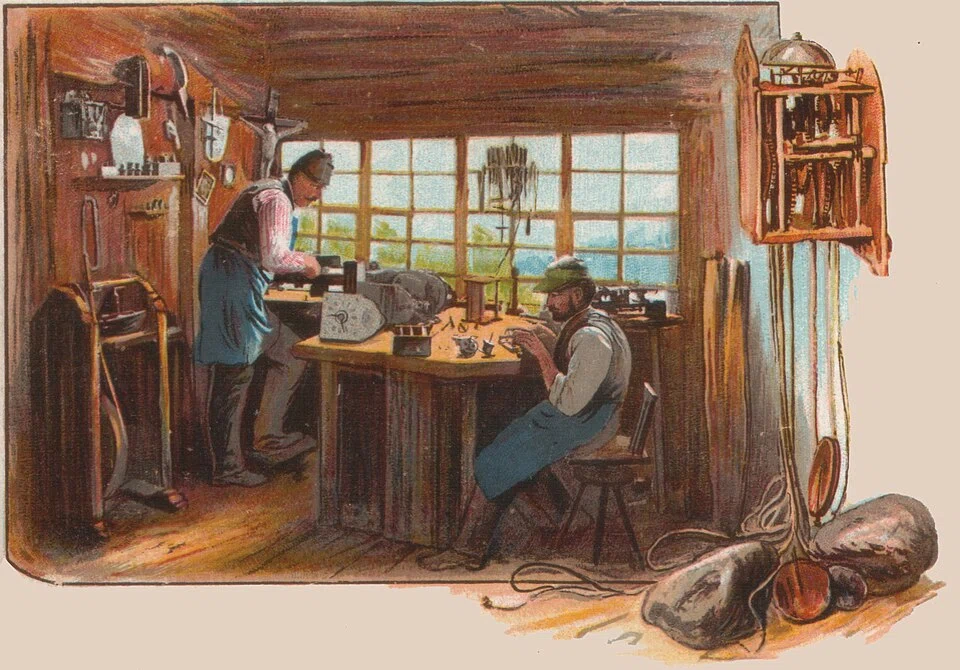 Black Forest Clock Production