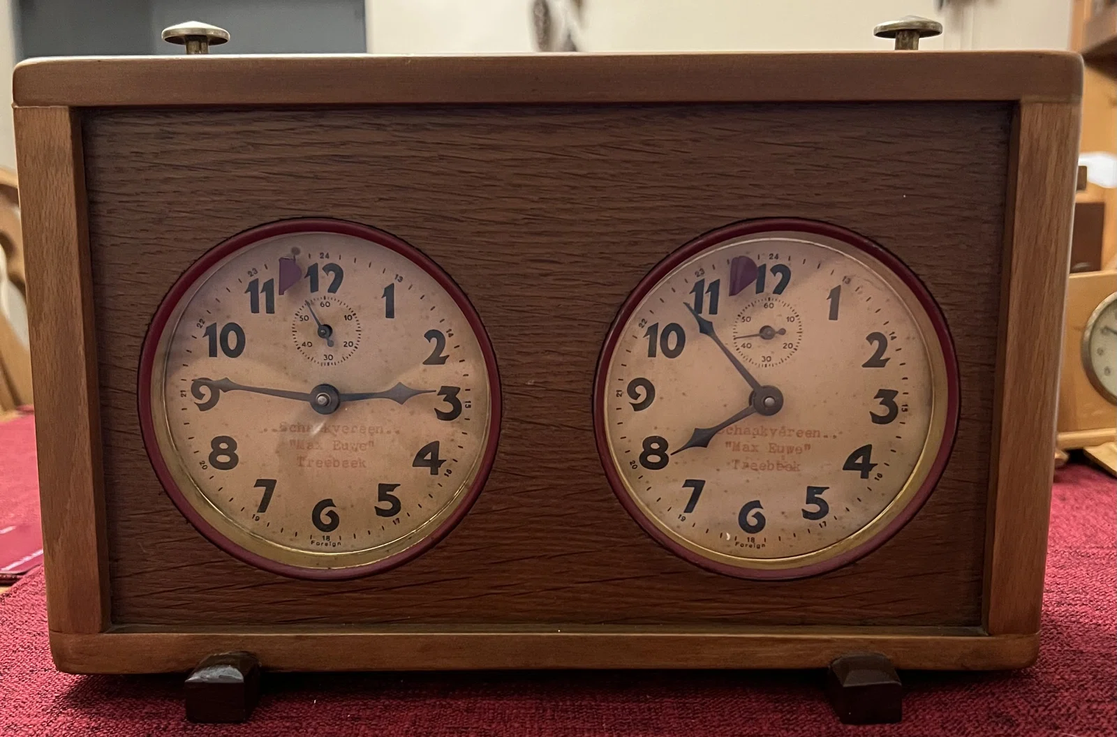 Unbranded Dutch Chess Clocks from John Van Veen, Holger Langer, & Daniel Jones
