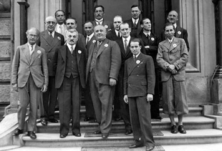 Participants of the Zurich International Chess Tournament of 1934