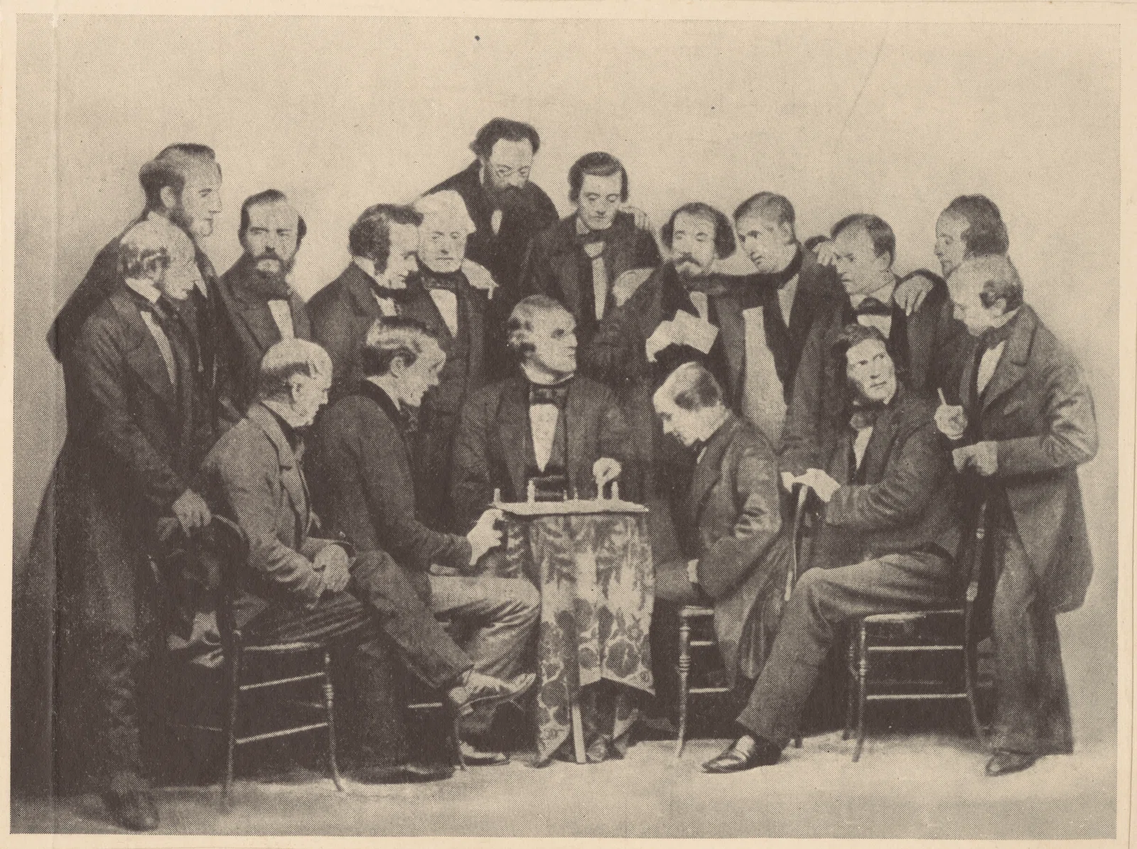 Members of the First American Chess Congress, 1857