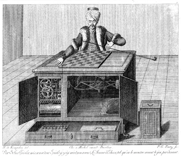 Wolfgang von Kempelen’s “Turk”