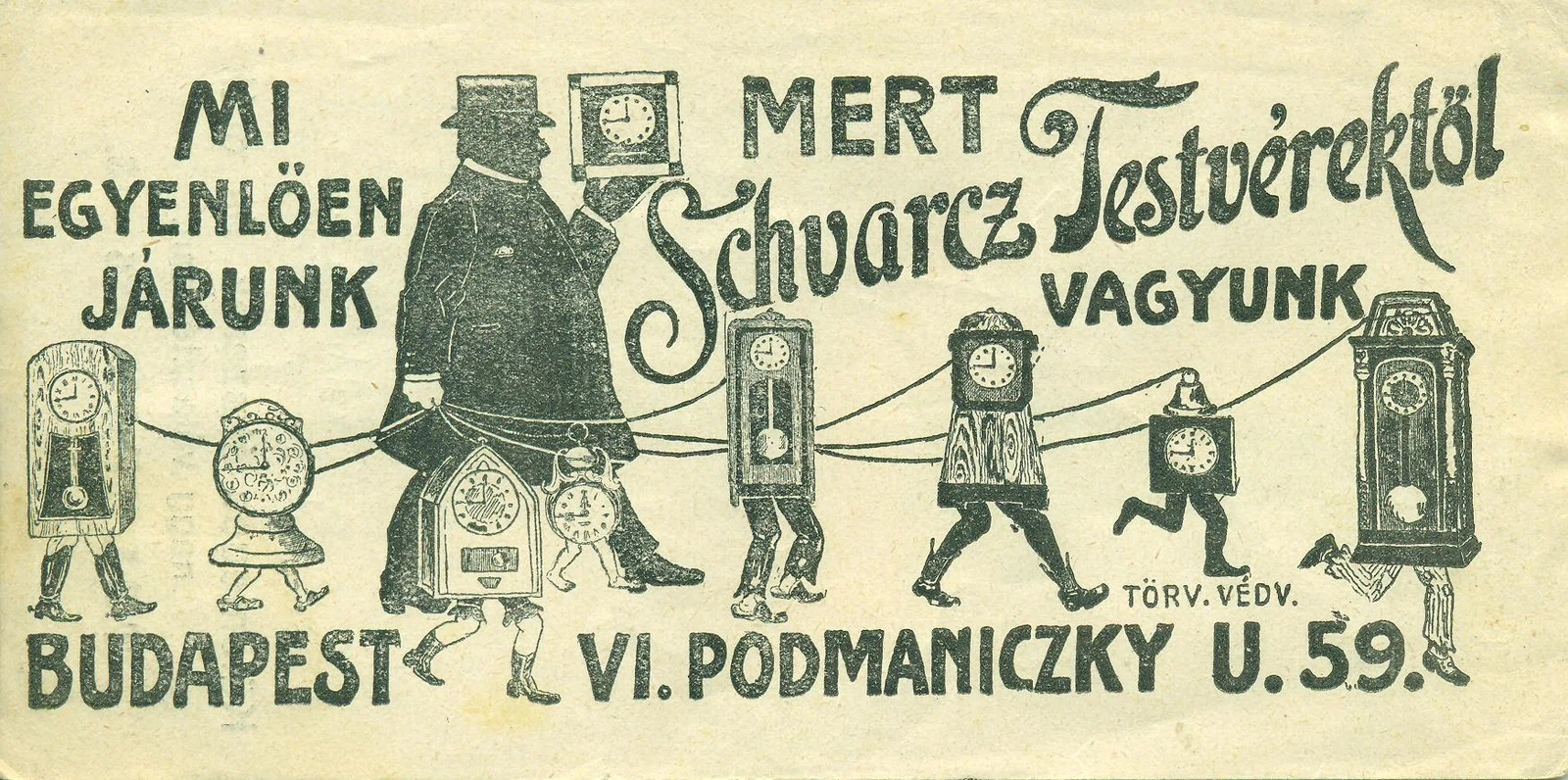 Advertisement for Schvarcz Brothers