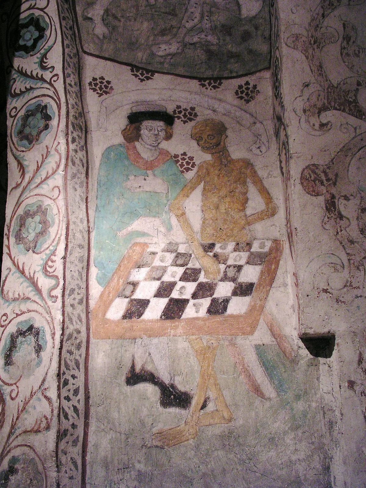 Death Playing Chess