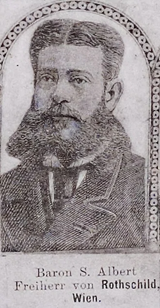 Baron Salomon Albert Freiherr von Rothschild, Wien, 1899