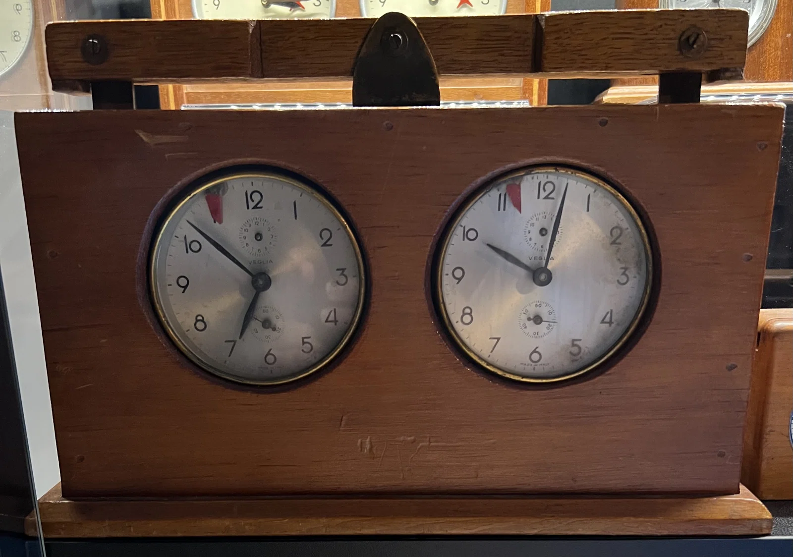 Modern “Vintage-Style” Veglia Chess Clocks