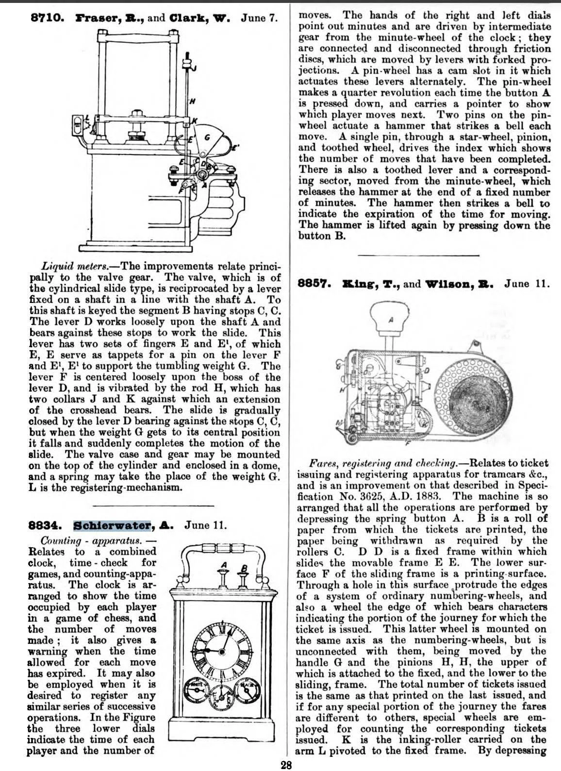 1884: A Move-Counting Chess Clock Almost from the Beginning