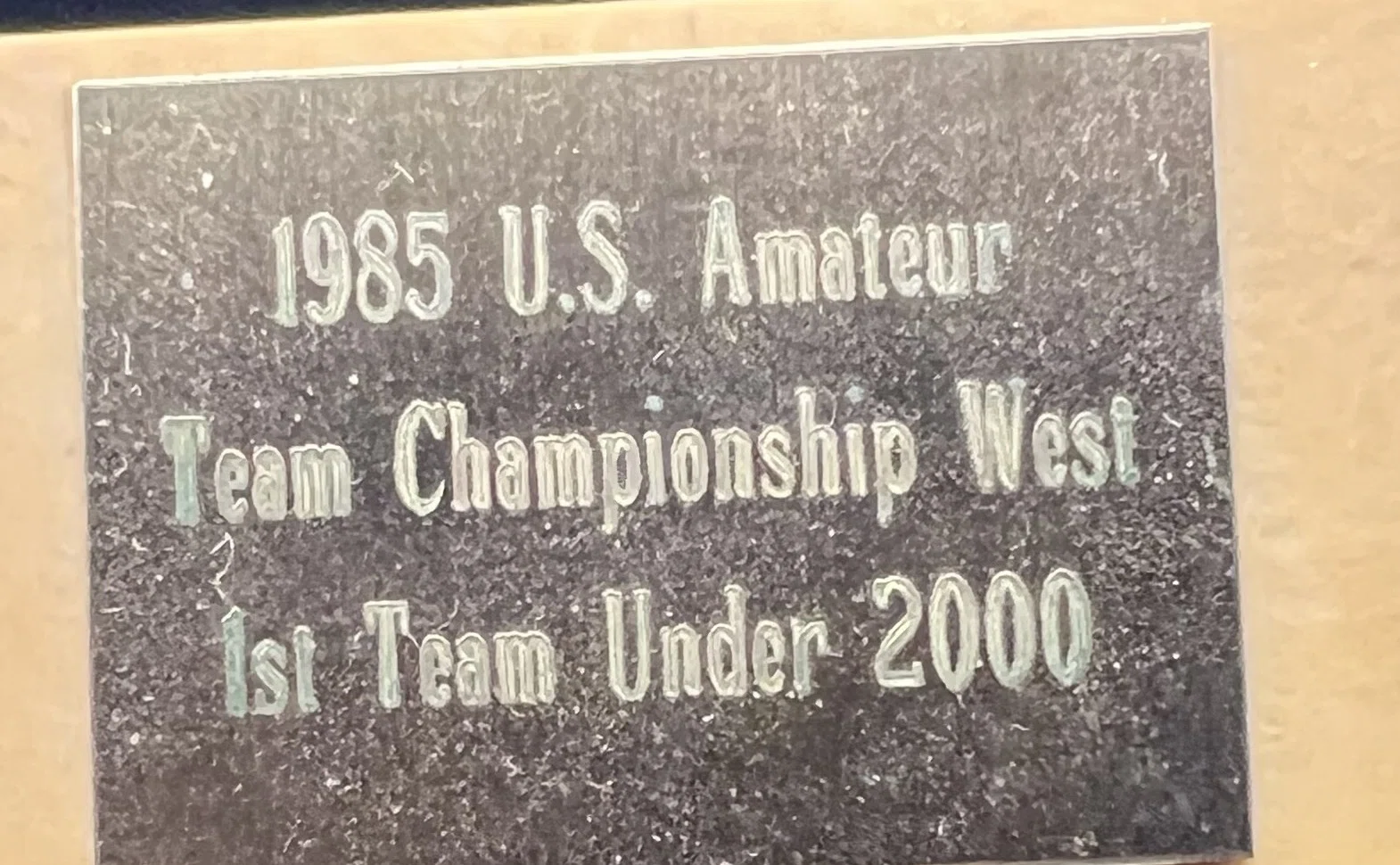 1985 U.S. Amateur Team Championship West